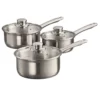 Baccarat Gourmet Stainless Steel Saucepan Set Of 3 -Cookware Shop PCP 1036143