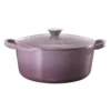Baccarat Le Connoisseur Cast Iron Round French Oven 29cm 6.3L Purple -Cookware Shop PCP 1036147