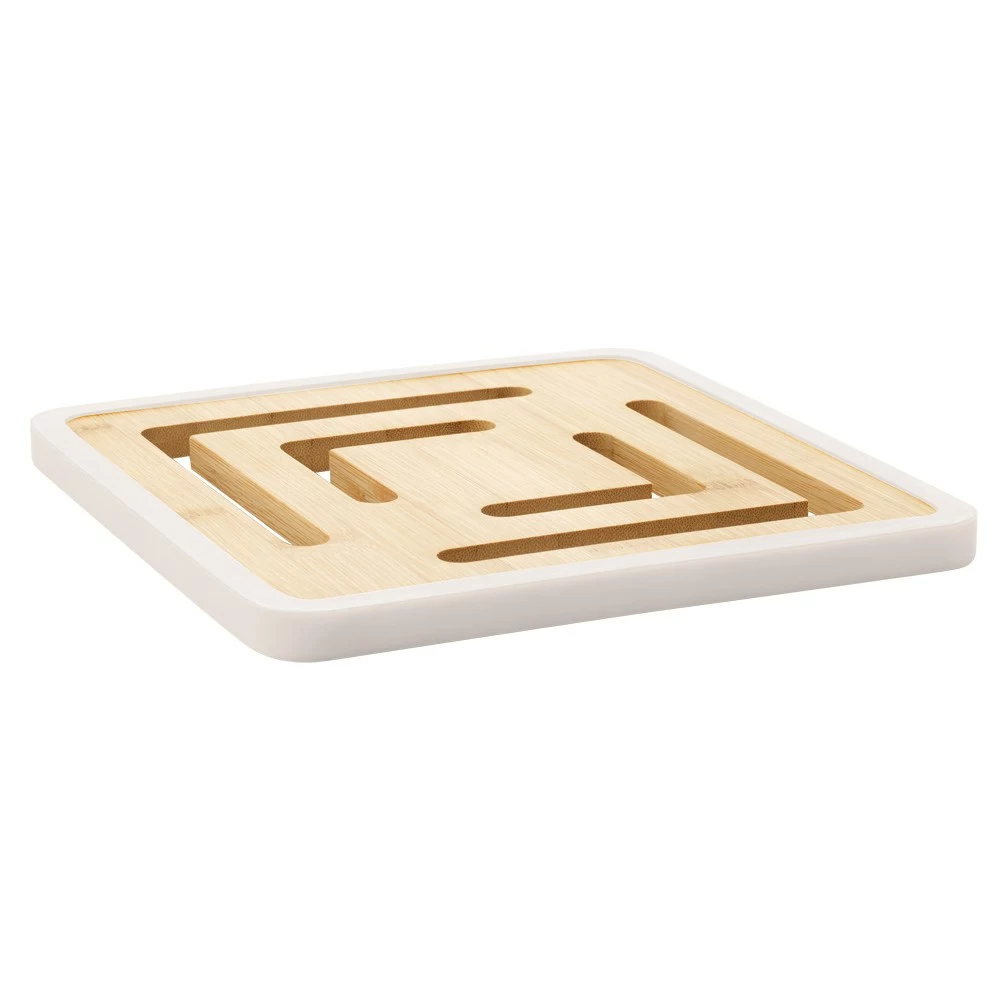 Baccarat Le Connoisseur Bamboo Trivet White 3 Baccarat Le Connoisseur Bamboo Trivet White