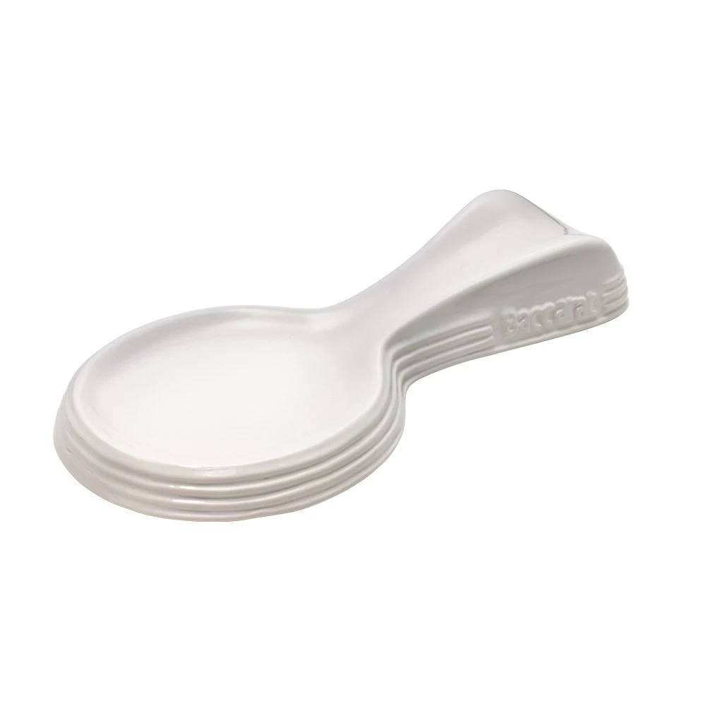Baccarat Le Connoisseur Dolomite Spoon Rest 25cm White 3 Baccarat Le Connoisseur Dolomite Spoon Rest 25cm White