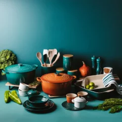 Baccarat Le Connoisseur Stoneware Lasagne Baking Dish 38cm Teal 12 Baccarat Le Connoisseur Stoneware Lasagne Baking Dish 38cm Teal -Cookware Shop PCP 1036338 4