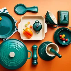 Baccarat Le Connoisseur Stoneware Square Baking Dish 24cm Teal -Cookware Shop PCP 1036343 5