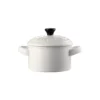 Baccarat Le Connoisseur Stoneware Mini Casserole With Lid 160ml White -Cookware Shop PCP 1036354