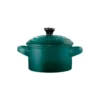 Baccarat Le Connoisseur Stoneware Mini Casserole With Lid 160ml Teal