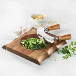 Baccarat Spice Market Mezzaluna Rocking Chopper & Board Set -Cookware Shop PCP 1036464 3