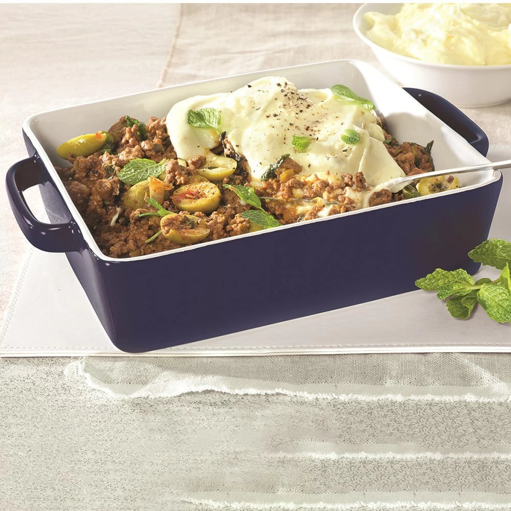 OvenBake Rectangular Baker 23cm Blue 4 OvenBake Rectangular Baker 23cm Blue - Image 2