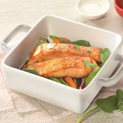 OvenBake Square Baker 17cm White -Cookware Shop PCP 1036478 2