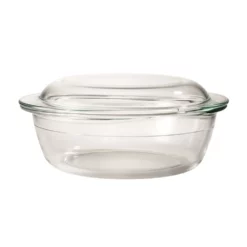OvenBake Round Casserole With Lid 3L
