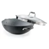Baccarat Never Eva Stick Wok With Lid 32cm