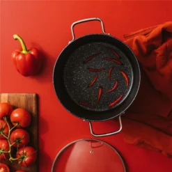 Baccarat Ultimo Non Stick Stockpot With Lid 24cm 7.7L -Cookware Shop PCP 1038474 2