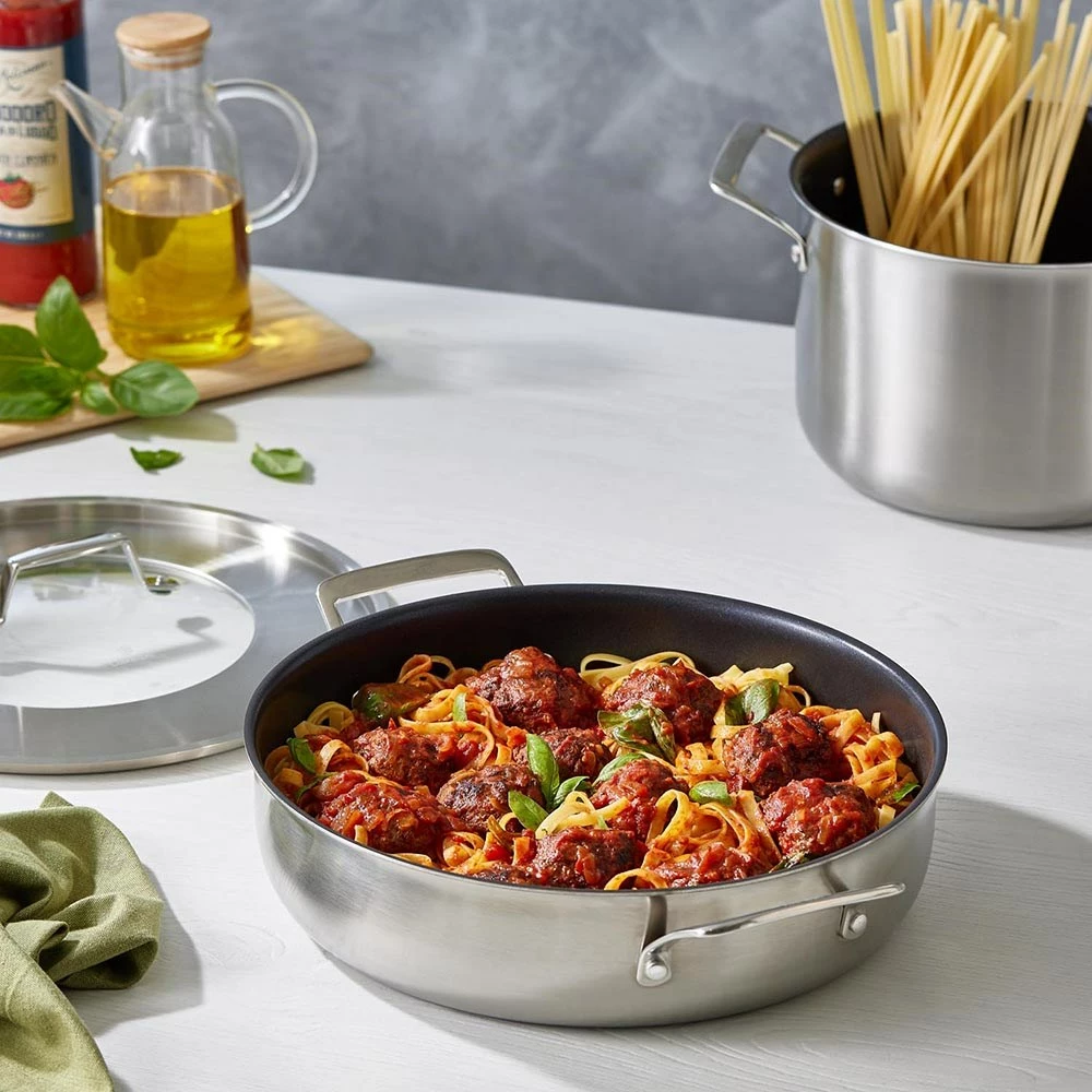 Cuisine::pro Diamond 9 Tri-ply Ultimate Pan 32cm 5 Cuisine::pro Diamond 9 Tri-ply Ultimate Pan 32cm - Image 3