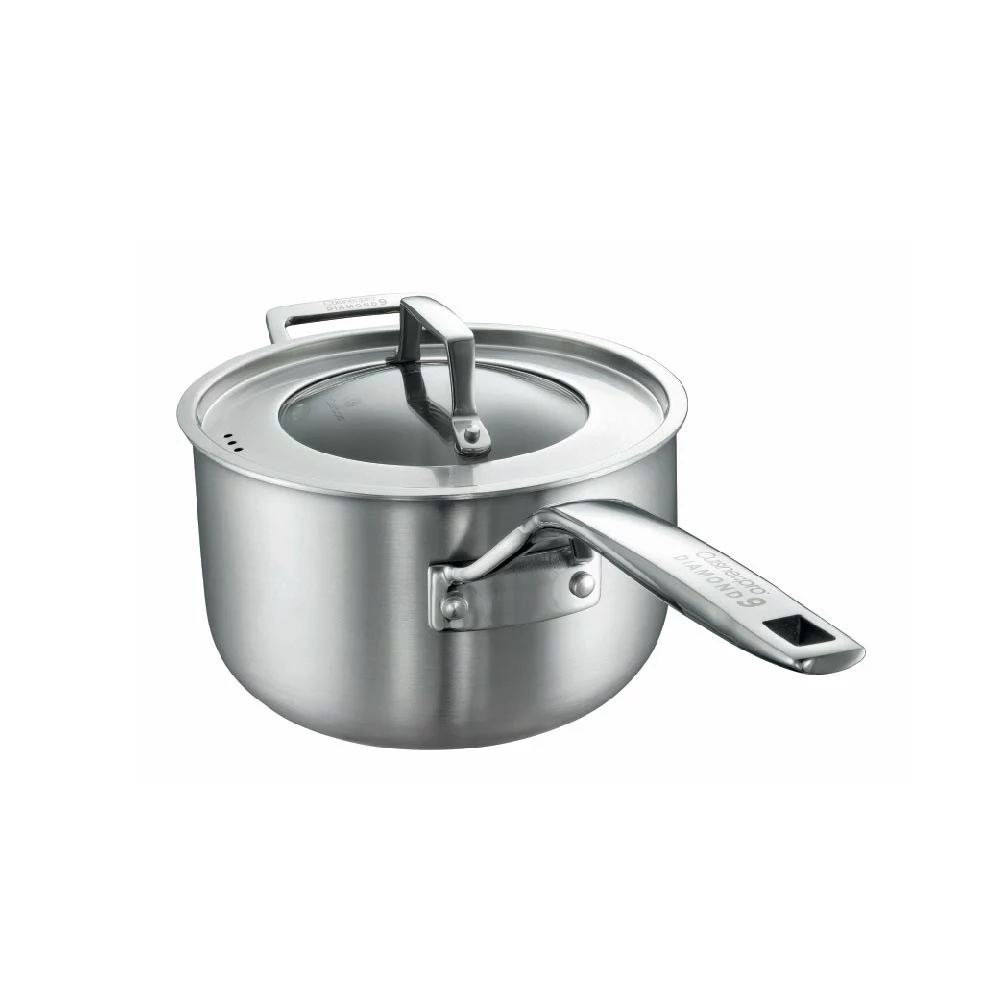 Cuisine::pro Diamond 9 Tri-ply Saucepan 20cm 3 Cuisine::pro Diamond 9 Tri-ply Saucepan 20cm