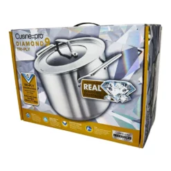 Cuisine::pro Diamond 9 Tri-ply Stockpot 24cm -Cookware Shop PCP 1039048 4