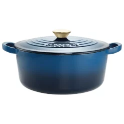 Baccarat Le Connoisseur Round French Oven 6.3L Ink -Cookware Shop PCP 1039050 5