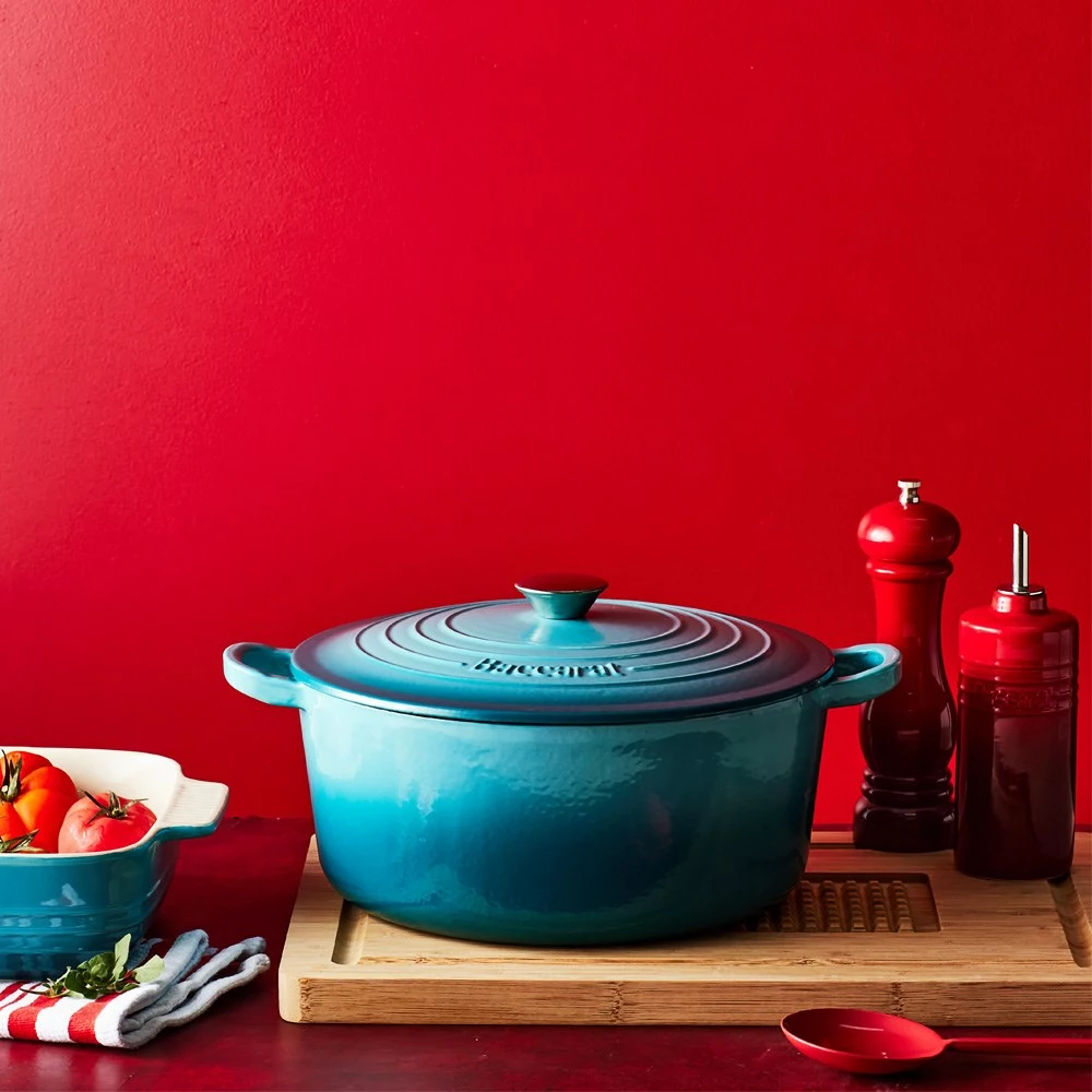 Baccarat Le Connoisseur Round French Oven 6.3L Sea 9 Baccarat Le Connoisseur Round French Oven 6.3L Sea - Image 7