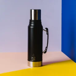 H2 Hydro2 Flash Flask 1.2L Black -Cookware Shop PCP 1039111 3
