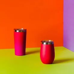 H2 Hydro2 Flash Wine Tumbler 350ml Pink -Cookware Shop PCP 1039116 2