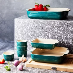 Baccarat Le Connoisseur 7 Piece Bakeware Set Teal 10 Baccarat Le Connoisseur 7 Piece Bakeware Set Teal -Cookware Shop PCP 1039241 6