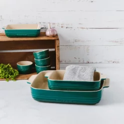 Baccarat Le Connoisseur 7 Piece Bakeware Set Teal 15 Baccarat Le Connoisseur 7 Piece Bakeware Set Teal -Cookware Shop PCP 1039241 8