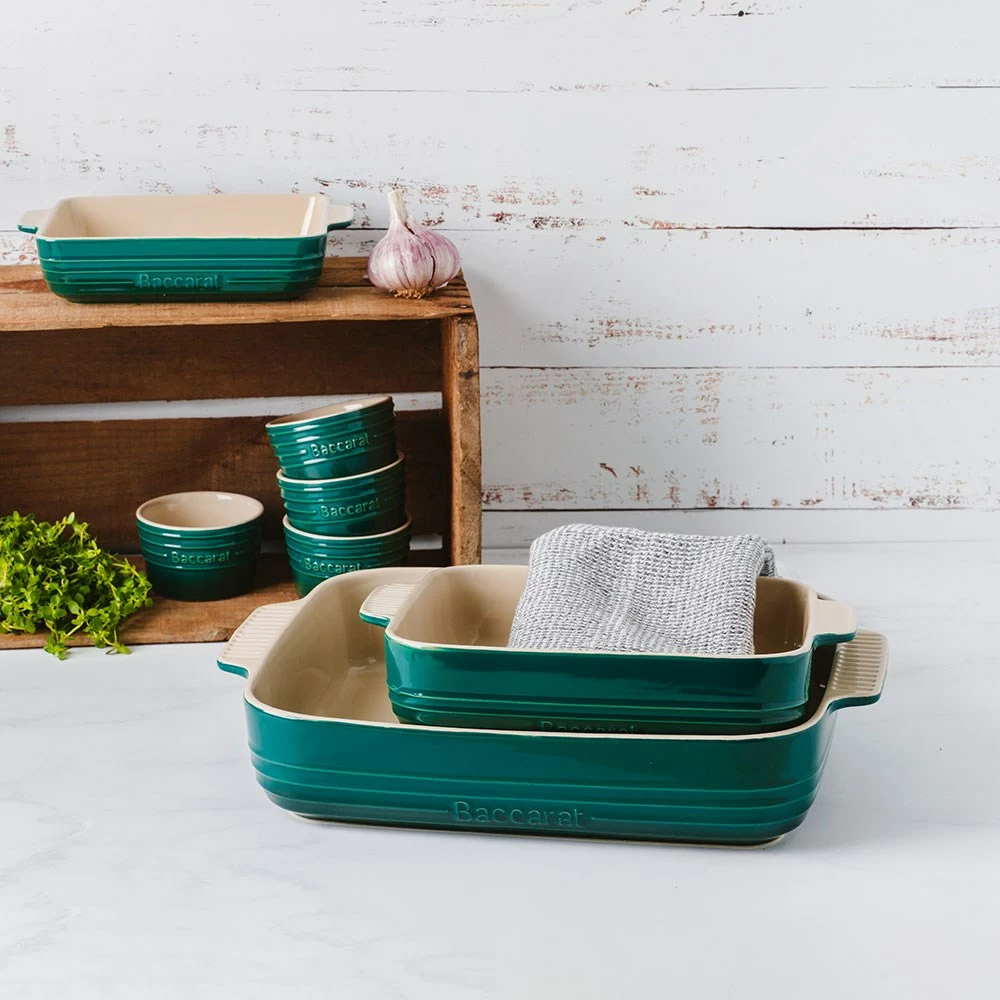 Baccarat Le Connoisseur 7 Piece Bakeware Set Teal 9 Baccarat Le Connoisseur 7 Piece Bakeware Set Teal - Image 7