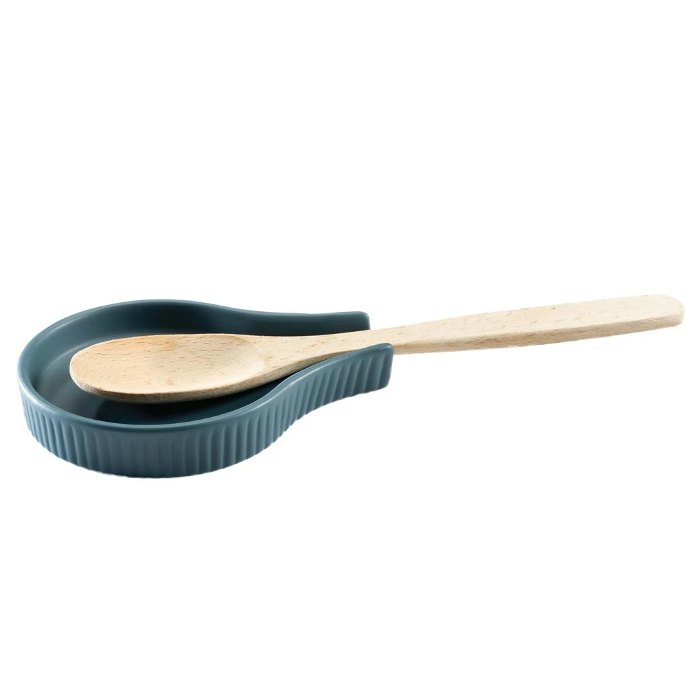 Alex Liddy Harley II Spoon Rest Teal 4 Alex Liddy Harley II Spoon Rest Teal - Image 2