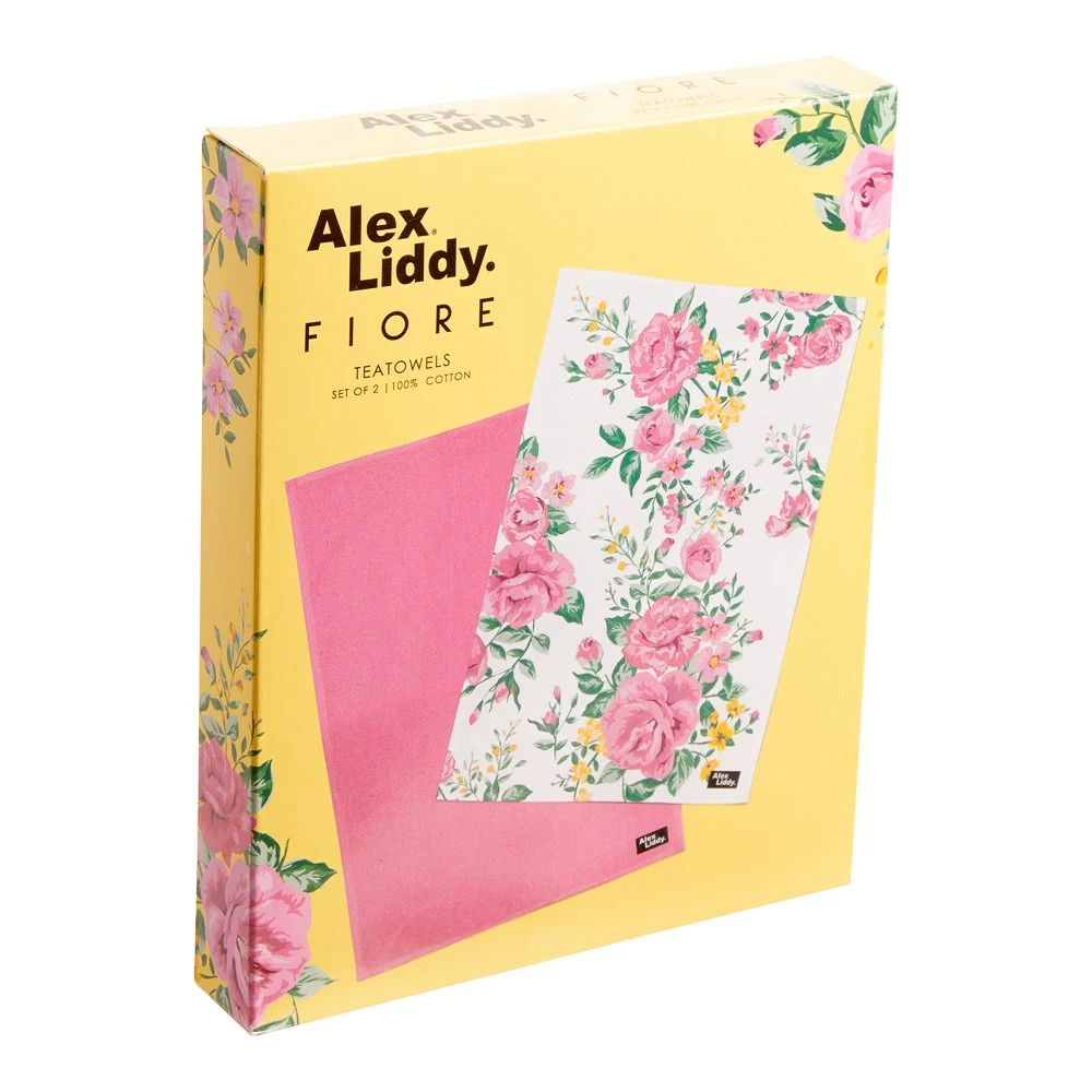 Alex Liddy Fiore Teatowels Set Of 2 Spring 7 Alex Liddy Fiore Teatowels Set Of 2 Spring - Image 5