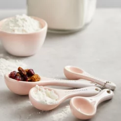 Alex Liddy Fiore Set Of 4 Measure Spoons Pink -Cookware Shop PCP 1041910 4