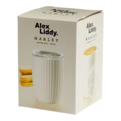 Alex Liddy Harley II Travel Mug 300ml White 7 Alex Liddy Harley II Travel Mug 300ml White -Cookware Shop PCP 1041916 5