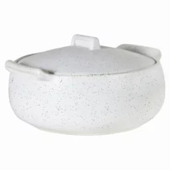 Robert Gordon Granite Feast Round Casserole 3L White -Cookware Shop ROB 504810 3