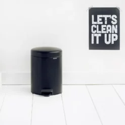 Brabantia NewICON Pedal Bin 5L Matt Black 9 Brabantia NewICON Pedal Bin 5L Matt Black -Cookware Shop SAH 01886 4