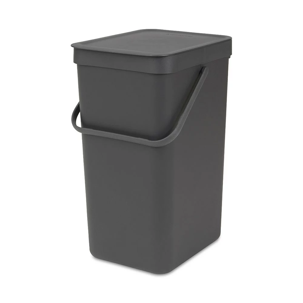 Brabantia Sort & Go Waste Bin 16L Grey 3 Brabantia Sort & Go Waste Bin 16L Grey