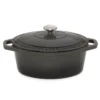 Chasseur 27cm/3.6L Oval French Oven Caviar -Cookware Shop SAH 19208