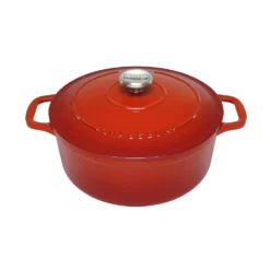 Chasseur 26cm/5.2L Round French Oven Red