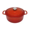 Chasseur 28cm/6.3 Litres Round Inferno Red French Oven