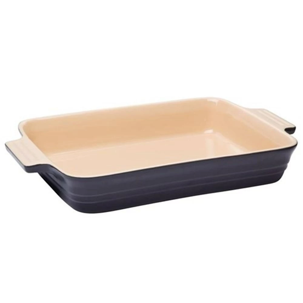 Chasseur La Cuisson Large Rectangular Baker 32 X 24 X 6cm Caviar 3 Chasseur La Cuisson Large Rectangular Baker 32 X 24 X 6cm Caviar