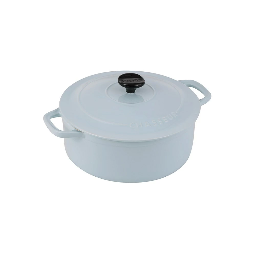 Chasseur Macaron 24cm Casserole Duck Egg Blue 3 Chasseur Macaron 24cm Casserole Duck Egg Blue