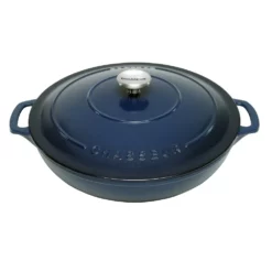 Chasseur Round Casserole Liquorice Blue 2.5L
