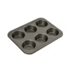 Bakemaster Classic 6 Cup Non-Stick Large Muffin Pan 35cm -Cookware Shop SAH 40018