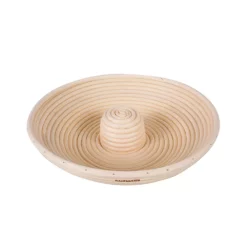 Bakemaster Circle Rattan Proving Basket 28cm