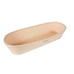 Bakemaster Oval Rattan Proving Basket 35 X 15cm