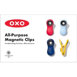 OXO Good Grips Magnet Clips Set Of 4 Assorted Colours -Cookware Shop SAH 48676H 4