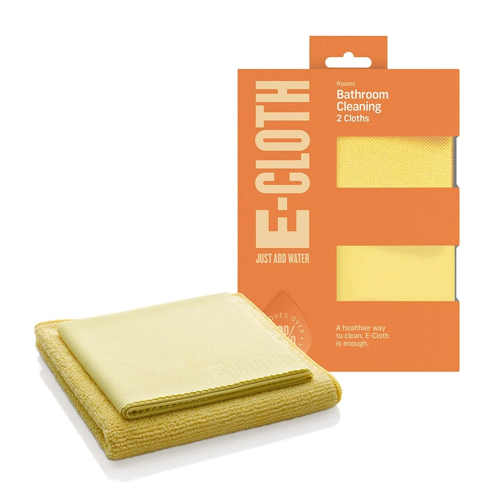 E-Cloth Bathroom Cleaning Cloth Twin Pack 3 E-Cloth Bathroom Cleaning Cloth Twin Pack