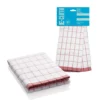 E-Cloth Classic Check Tea Towel Red