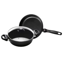 Swiss Diamond XD Induction Casserole And Fry Pan Set 24cm