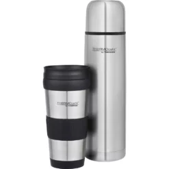 Thermos THERMOcafe Combo Pack 1L Flask & 420ml Tumbler