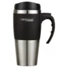 Thermos Stainless Steel Travel Mug Black Trim 450ml