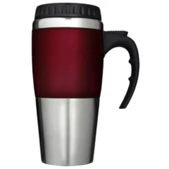 Thermos THERMOcafe Red Stainless Steel Travel Mug 450ml