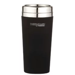 Thermos THERMOcafe Soft Touch Travel Tumbler Matte Black 420ml