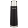 Thermos THERMOcafe Stainless Steel Slimline Flask Matte Black 500ml
