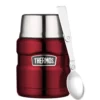 Thermos Stainless King Stainless Steel 470ml Vacuum Insulated Food Jar Red -Cookware Shop THE SK3000RAUS